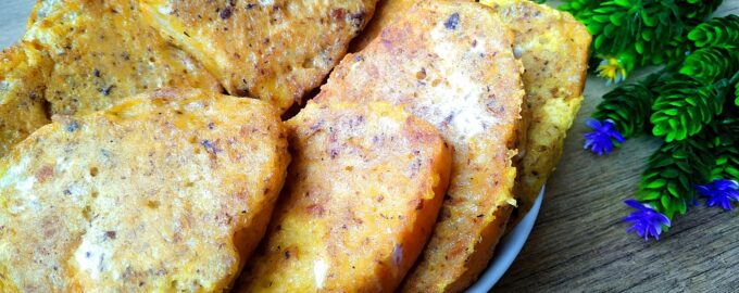 Рыбные гренки