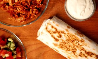 Шаурма в домашних условиях с курицей