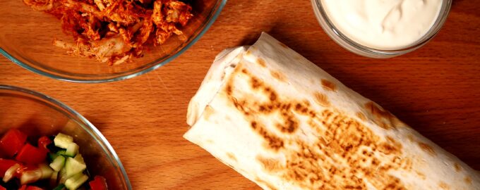 Шаурма в домашних условиях с курицей