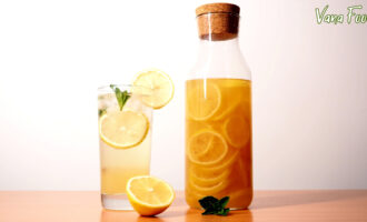 Домашний лимонад с газированной водой