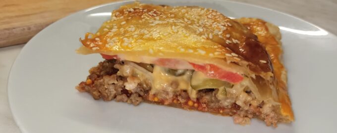 Вкуснейший пирог "Чизбургер"