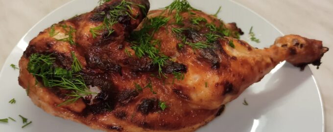 Сочная курица в духовке