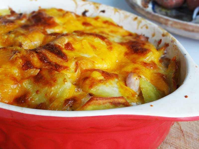 Запеканка Картофель Курица Фото