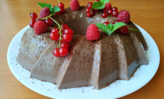 Простой и вкусный шоколадный десерт из ряженки