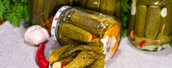 Маринованные хрустящие огурцы на зиму