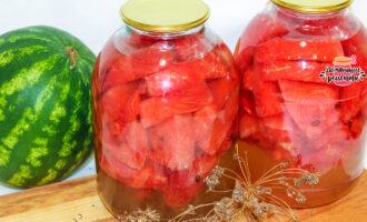 Маринованные арбузы в банках на зиму