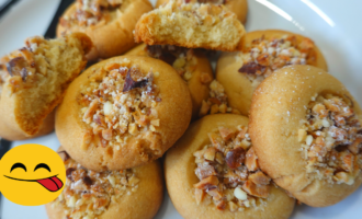 Ливанское ореховое печенье, простой и вкусный рецепт