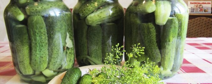 Хрустящие маринованные огурцы на зиму без стерилизации