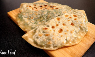 Кутабы с зеленью