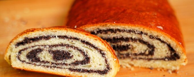 Маковый рулет – Много начинки, мягкое воздушное тесто