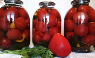 Маринованные помидоры на зиму