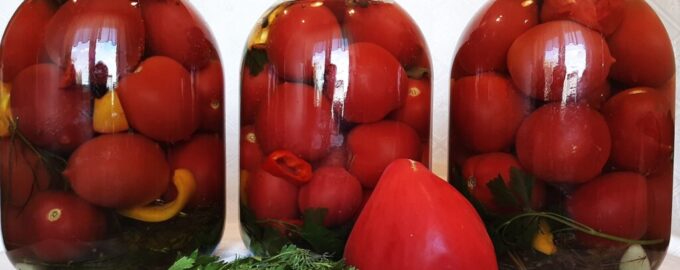 Просто отправьте помидоры в банку: самый ленивый рецепт заготовки на зиму
