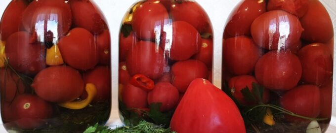 Маринованные помидоры на зиму