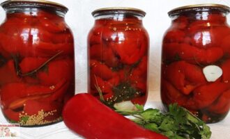 Маринованный болгарский перец с укропом на зиму