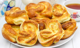 Воздушные Плюшки с сахаром