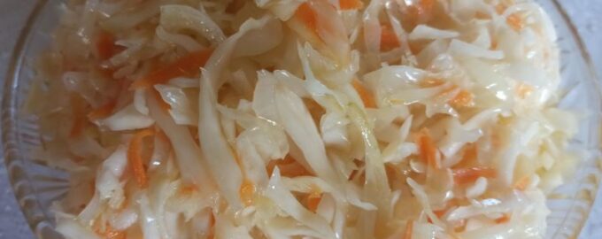 Капуста в кисло-сладком маринаде