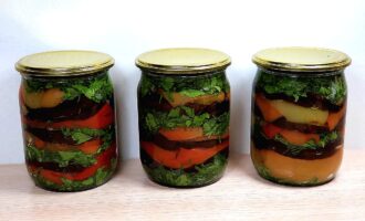 Салат из баклажанов и перца на зиму