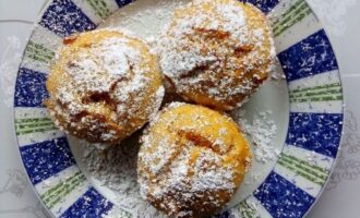 Тыквенные кексы с орехами