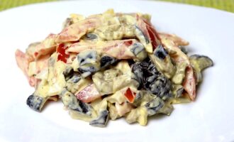 Салат с баклажанами «Вкус лета»