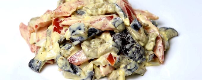 Салат с баклажанами «Вкус лета»