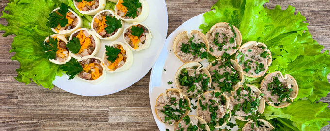 2 закуски из селедки на праздничный стол (Простые и бюджетные, но очень вкусные)