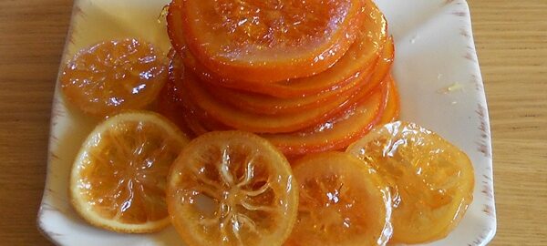Цукаты из апельсина и лимона