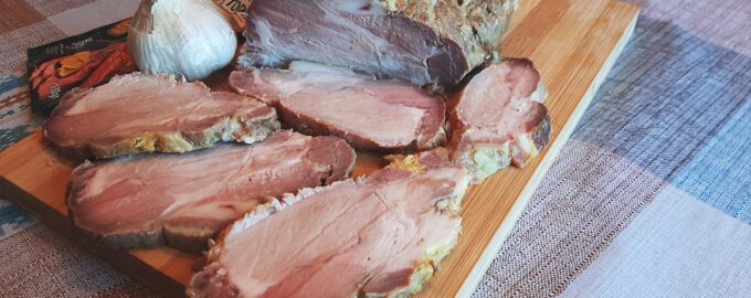 Буженина в горчично-чесночном маринаде