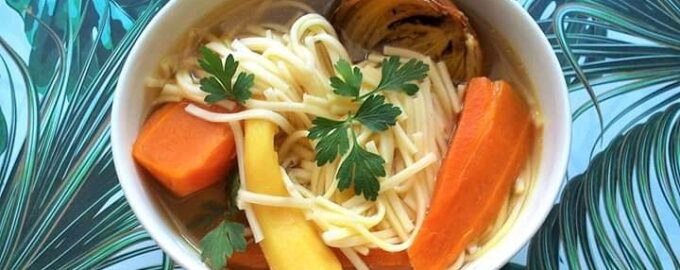 Бульон из куриного филе