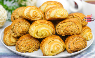 Печенье Гата (кята) с орехами рассыпчатое