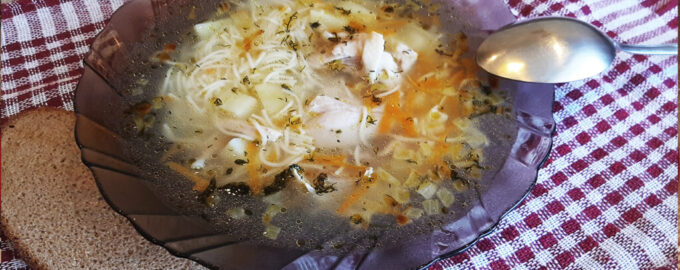 Рецепт куриного супа с вермишелью и картошкой