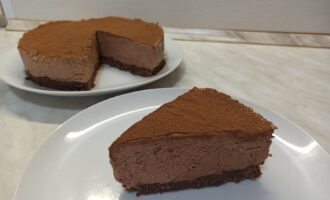 Шоколадный чизкейк без выпечки