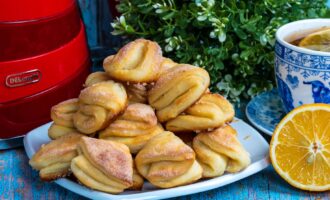 Творожное печенье «Гусиные лапки»
