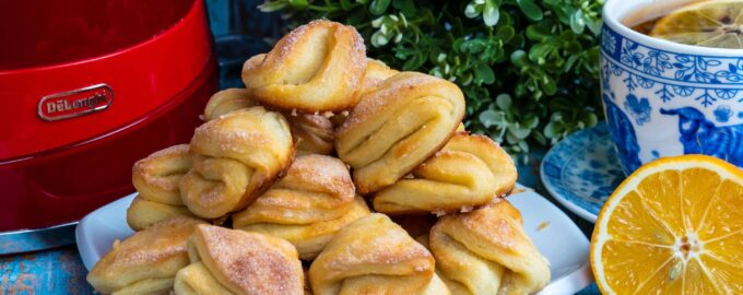 Творожное печенье «Гусиные лапки»