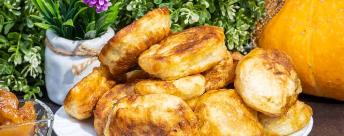 Постные оладьи без яиц и дрожжей