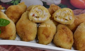 Фаршированные макароны "Ракушки"