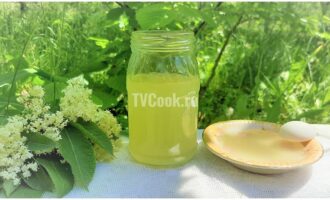 Сироп из цветков черной бузины