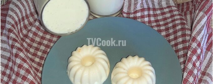 Творожное желе с желатином