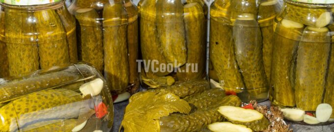 Маринованные огурцы с уксусом без стерилизации и сахара