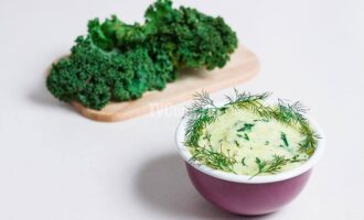 Картофельное пюре с зеленью
