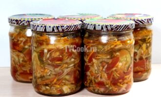 Микс салат на зиму из овощей