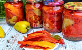 Маринованный болгарский перец полосками на зиму