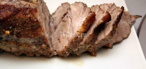 Мясо, запеченное в духовке в фольге