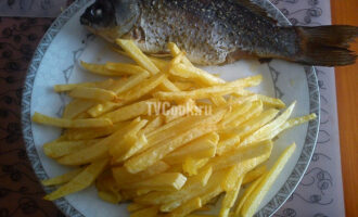 Запеченный карась