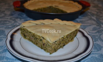 Пирог с печенью в духовке