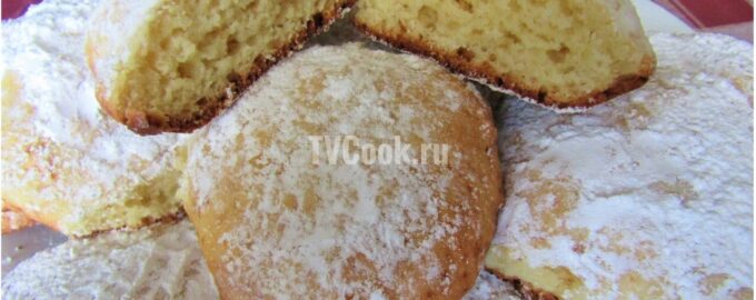 Ванильное печенье на кефире