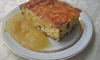 Запеканка из творога с рисом