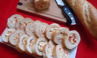 Фаршированный батон