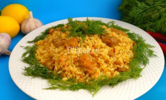 Рассыпчатый плов в мультиварке-скороварке