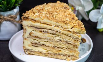 рецепт приготовления слоеного торта Наполеон