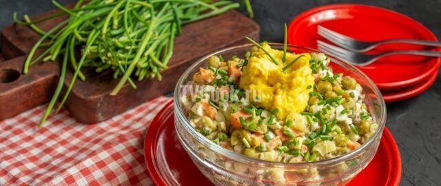 Салат с сайрой рецепт
